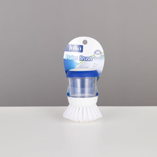 PALM DISHWASHING BRUSH | COMPACT SCRUBBER FOR TOUGH GREASE & EASY GRIP CLEANING