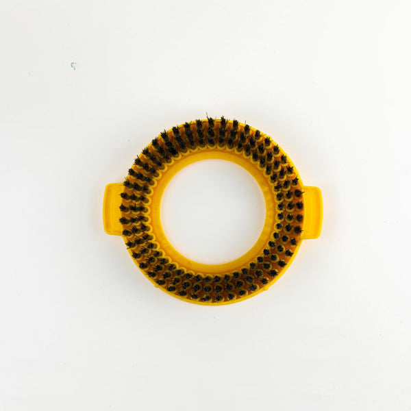 Yellow cleaning
 brush