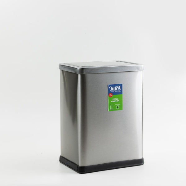 Rectangular dustbin - Grey