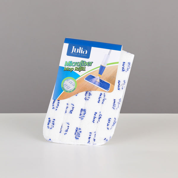 MICROFIBER MOP REFILL – 1PCS | HIGH-ABSORBENCY REPLACEMENT HEAD FOR SPIN & FLAT MOPS