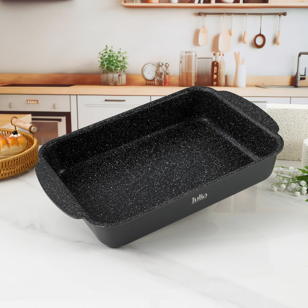 ELITE-PRO PLUS RECTANGULAR PAN 34CM-BALCK