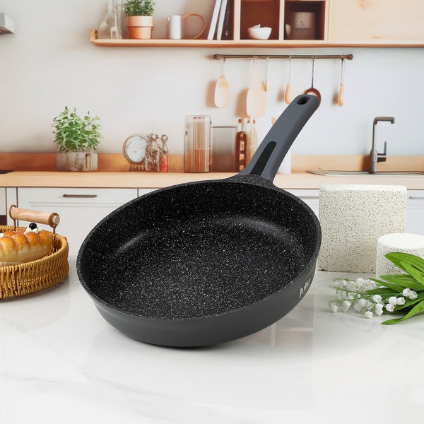 ELITE-EDGE FRYPAN WITHOUT LID 28CM-GRAY
